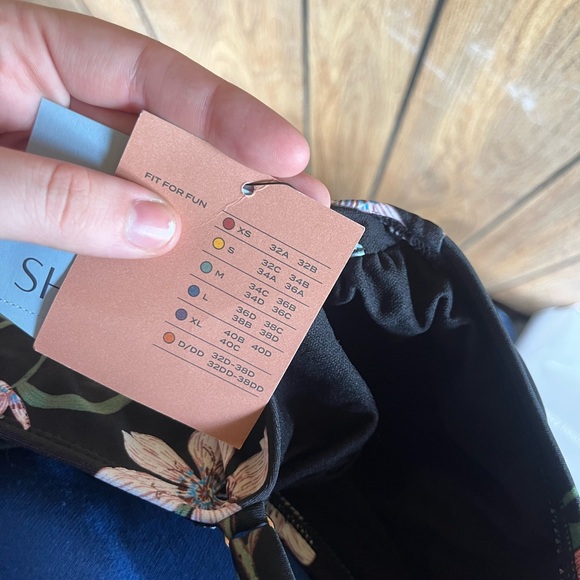 Women's Large Peplum Tankini Top - Shade & Shore - Picture 5 of 6